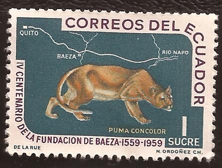 IV Centenario de la Fundación de Baeza  1960 1 sucre