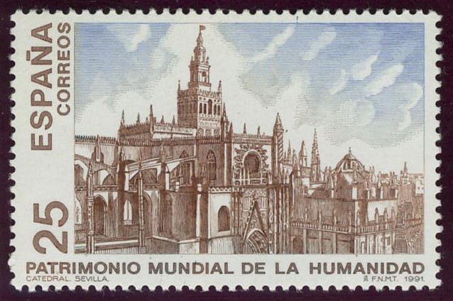 ESPAÑA - Catedral, Alcázar y Archivo de Indias de Sevilla