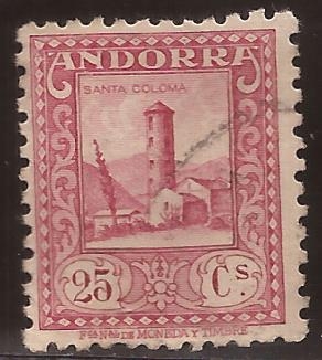 Santa Coloma  1934  25 cents
