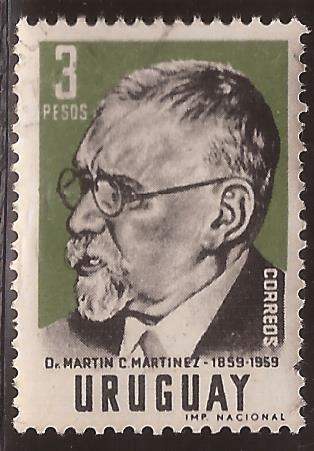 Dr. Martín C. Martínez  1960  3 pesos
