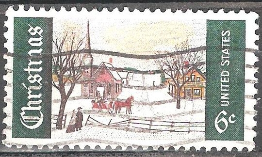 Navidad. Domingo Invierno en Noruega, Maine (S.Kohl). 