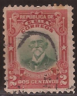 Máximo Gómez  1910  2 centavos