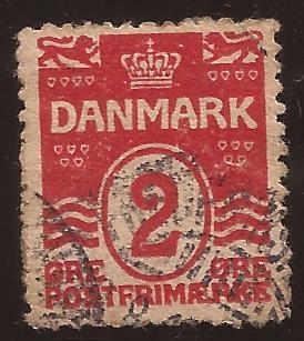 Números  1917  2 ore danés