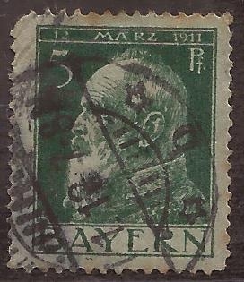 Príncipe Regente Luitpold  1911 5 pfennig