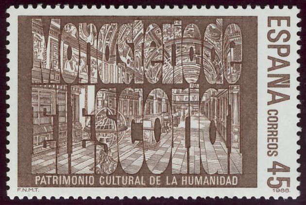 ESPAÑA - Monasterio y Sitio del Escorial, Madrid