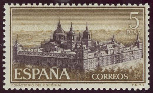 ESPAÑA - Monasterio y Sitio del Escorial, Madrid