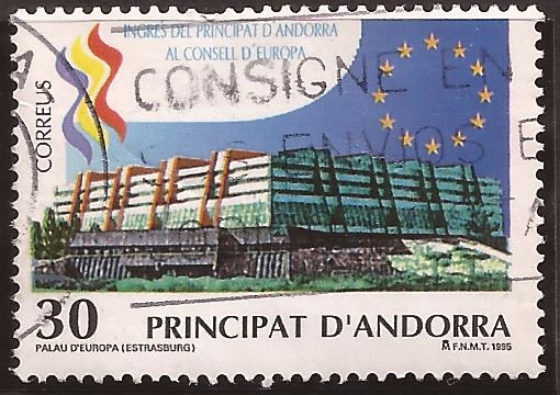 Palacio de Europa - Estrasburgo  1995 30 ptas