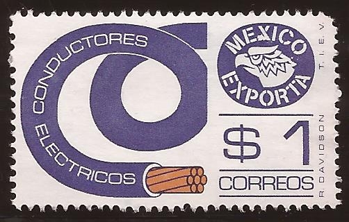 Conductores Eléctricos - México Exporta  1978 1 peso