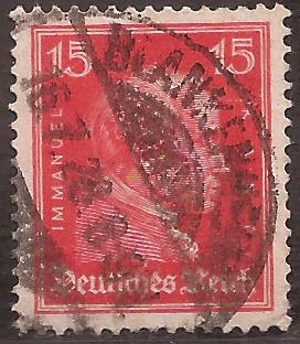 Immanuel Kant  1926 15 reichspfennig