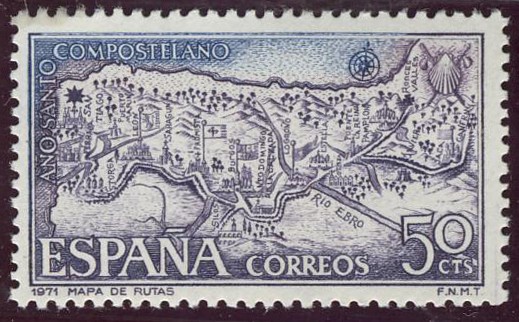 ESPAÑA - El Camino de Santiago de Compostela