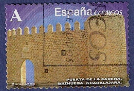 Edifil 4925 Puerta de la Cadena Brihuega A