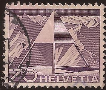 Punto de Triangulación de Finsteraarhorn  1949 70 cents
