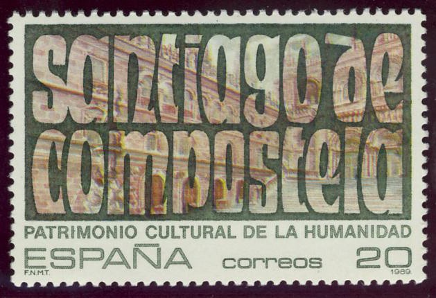 ESPAÑA - Ciudad vieja de Santiago de Compostela