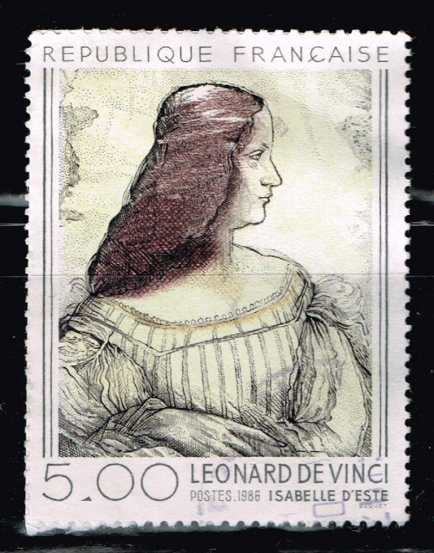 ISABELLE D´ESTE   LEONARD DE VINCI 