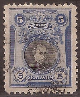 Manuel Pardo  1918 5 centavos