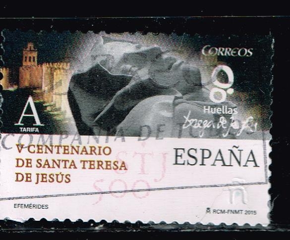 EFEMERIDES. 5 CENTENARIO DE  SANTA TERESA DE JESUS