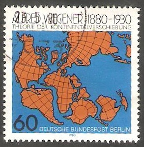 Berlin - 577 - Centº del nacimiento de Alfred Wegener
