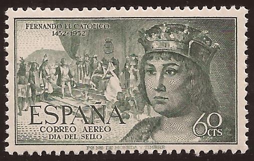 V Centenario nacimiento Fernando el Católico  1952 60 cents