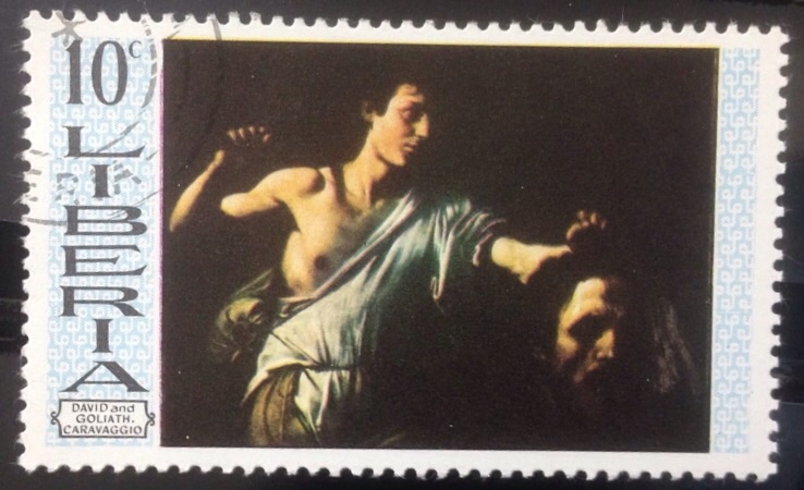 David y Goliat, Caravaggio