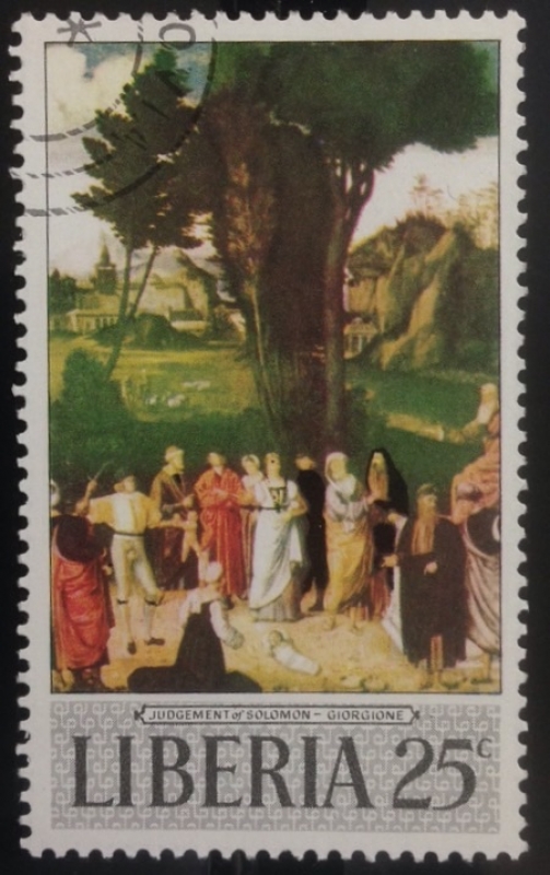 Juicio de Salomón, Giorgione