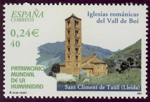 ESPAÑA - Iglesias románicas catalanas del valle del Boí