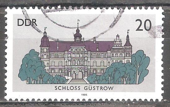 Castillo de Güstrow-DDR.