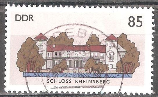 Castillo de Schloss Rheinberg (DDR).