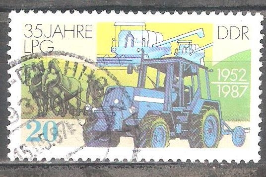 35 Años de LPG (Cooperativa Agraria de Producción) 1952-1957 DDR.