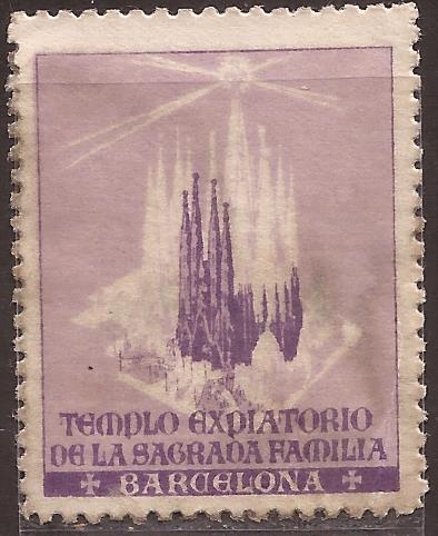 Barcelona Templo Expiatorio de la Sagrada Familia  1960 1 pta