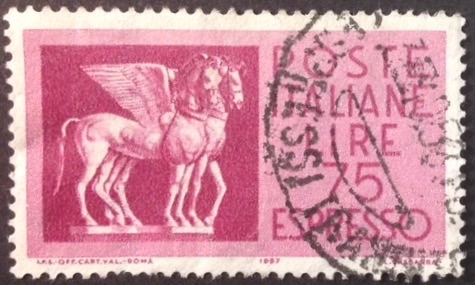 Caballos alados etruscos