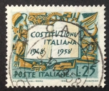 10 años constitución Italiana