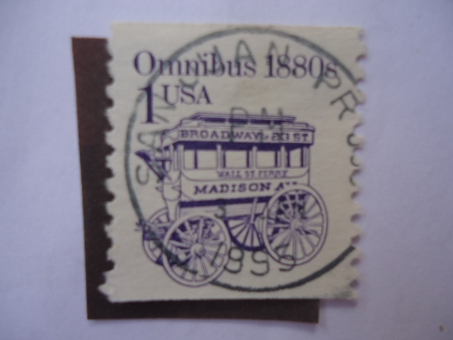 Omnibus 1880s.