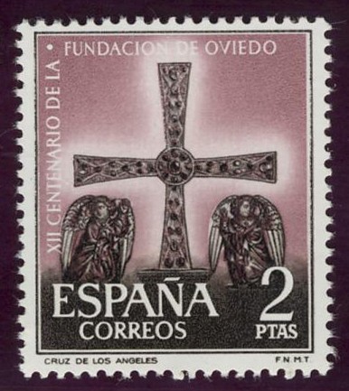 ESPAÑA - Monumentos de Oviedo y del reino de Asturias
