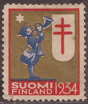 Finlandia. Pro-Tuberculosos  1934 sin valor facial