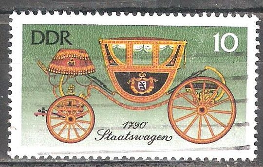 Carruajes históricos, entrenador de estado en 1790 (DDR).