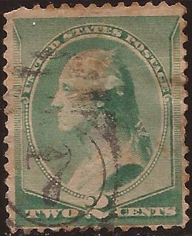 George Washington  1887 2 cents