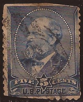 James Garfield  1888 5 centavos
