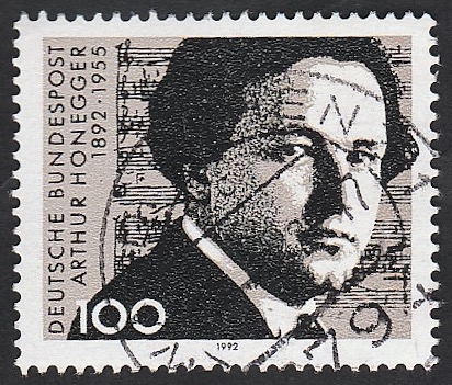 1423 - Centº del nacimiento del compositor Arthur Honegger