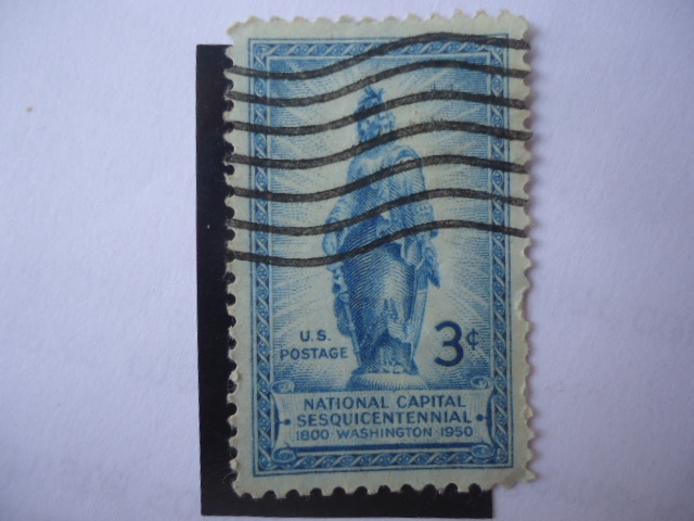 National Capital Sesquincentennial-1800 Washington 1950 - Scott/USA:989.
