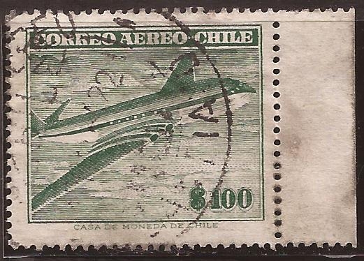 Avión Comet  1955 Aéreo 100 pesos