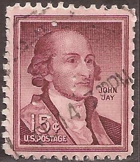 John Jay  1958 15 centavos