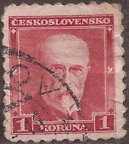 Presidente T.G.Masaryk  1930 1 corona