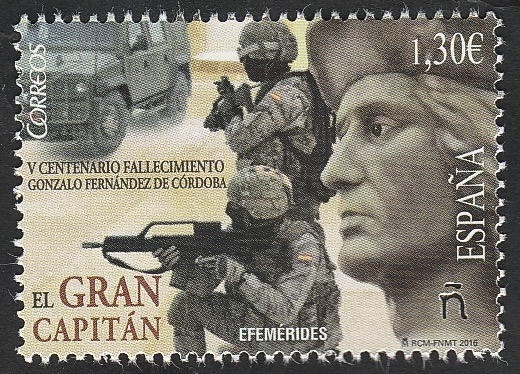 5024 - V Centº del fallecimiento de Gonzalo Fernández de Córdoba, El Gran Capitán