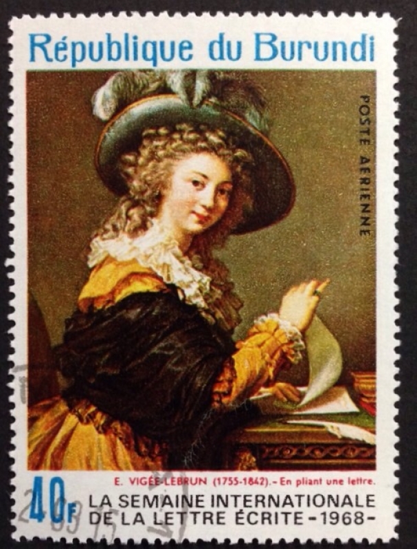 Lady Folding, vigée-Levrum