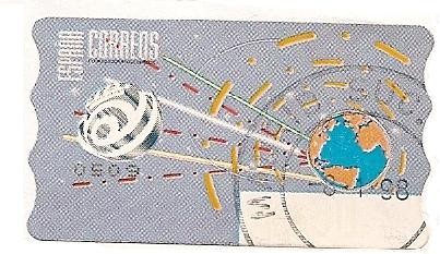 ATM - Globo terrestre - espacio  - logo correos