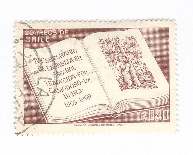 IV Centenario de la biblia en español traducida por Casiodoro de Reina