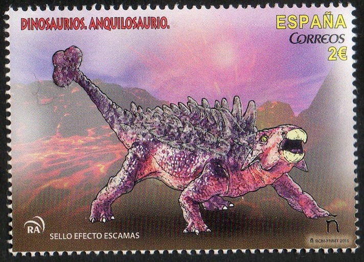 4966-Dinosaurios.Anquilosaurio. 