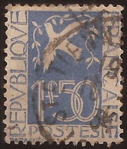 Paloma de la Paz  1934 1,5 francos