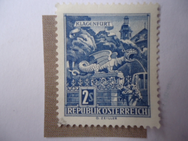 Klagenfurt - Dragón de un antiguo Escudo de Armas Bávara - Scoott/Austria:690