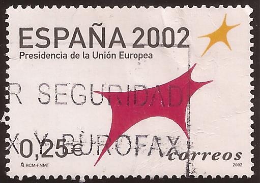 Presidencia de la Unión Europea  2002  0,25€